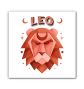 Leo Wrapped Canvas 20x20| Zodiac Series 2 - Beyond T-shirts